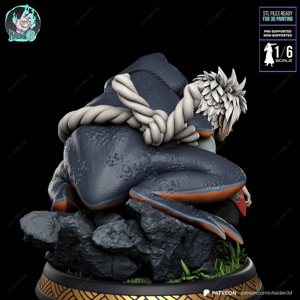 P站图纸印象馆 Kaidan 火影忍者 自来也 Kaidan 火影忍者 自来也