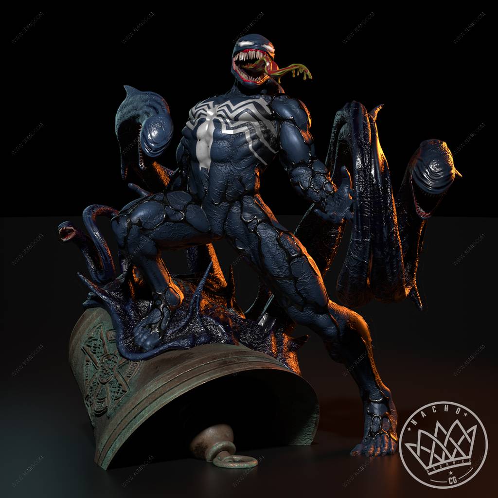 P站图纸印象馆 Nacho CG 漫威 毒液 Nacho CG 漫威 毒液