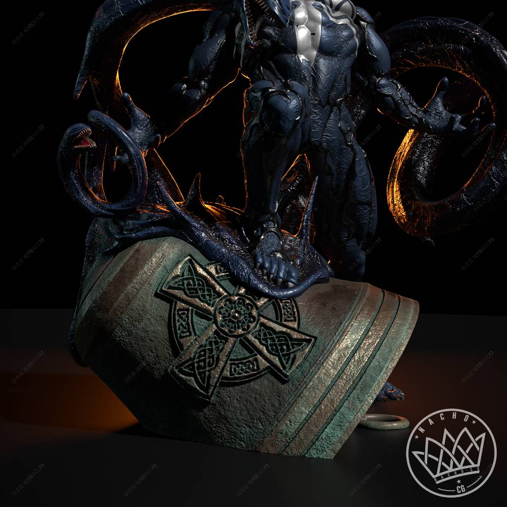 P站图纸印象馆 Nacho CG 漫威 毒液 Nacho CG 漫威 毒液