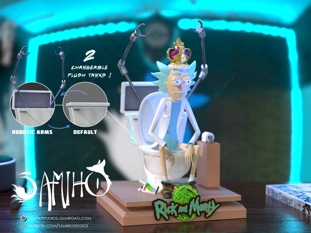 P站图纸印象馆 Samiho 瑞克和莫蒂 Samiho 瑞克和莫蒂