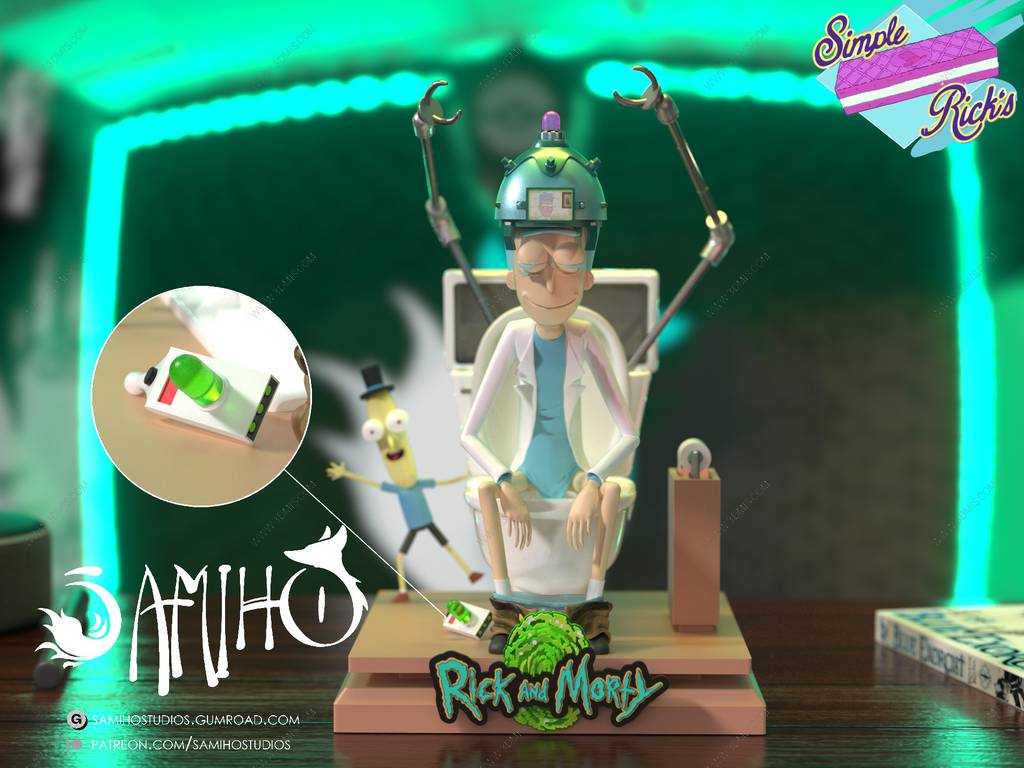 P站图纸印象馆 Samiho 瑞克和莫蒂 Samiho 瑞克和莫蒂