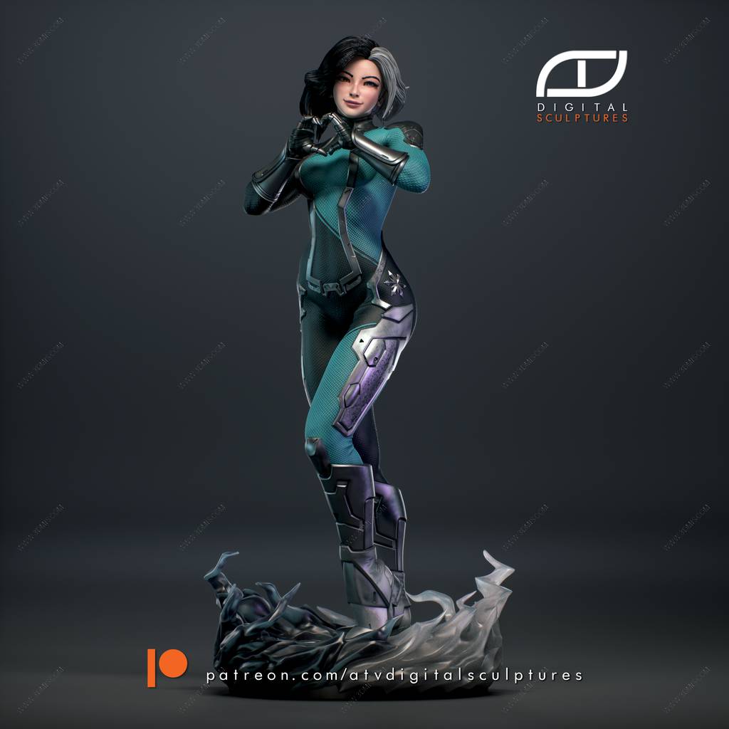 P站图纸印象馆 ATV 漫威 冰月花雪 ATV 漫威 冰月花雪