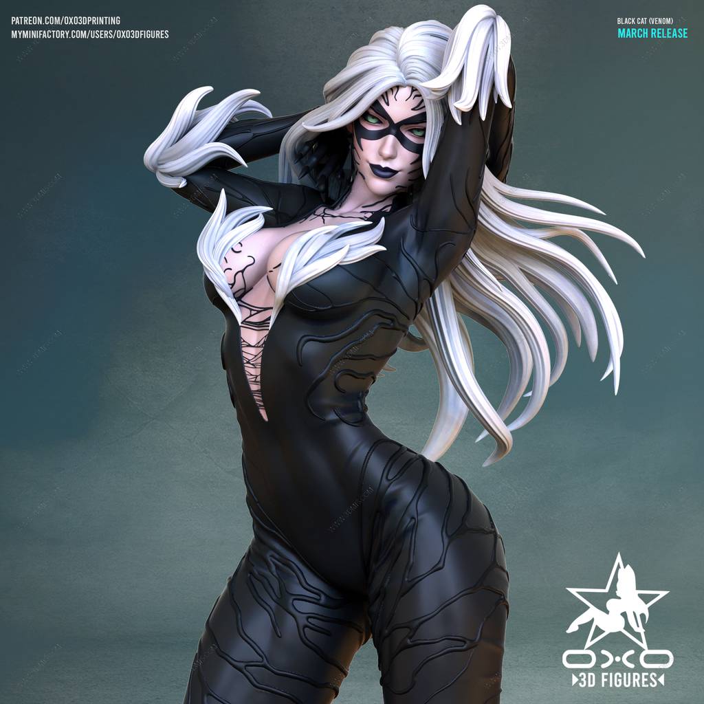 P站图纸印象馆 OXO3D 漫威 菲丽西亚·哈代 OXO3D 漫威 菲丽西亚·哈代