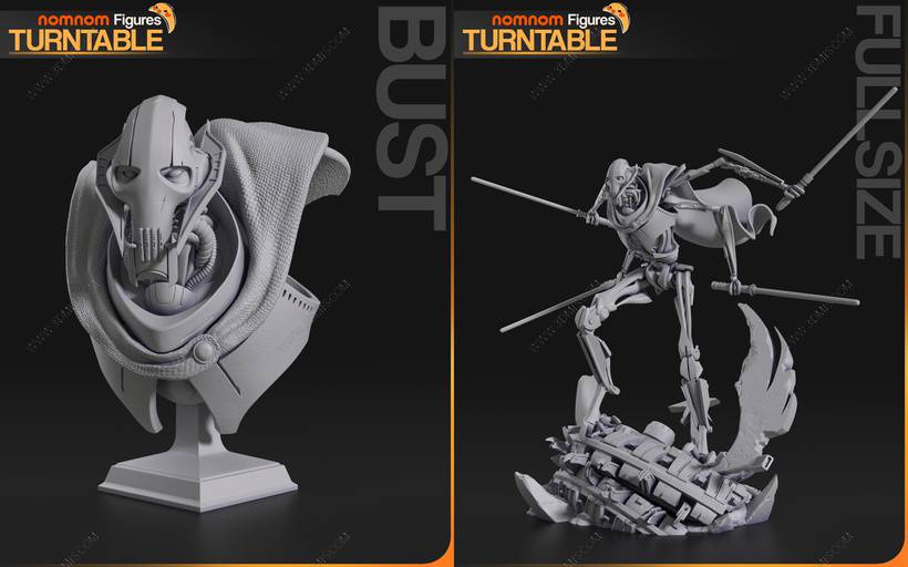 P站图纸印象馆 NomNom 星球大战 格里弗斯将军 NomNom 星球大战 格里弗斯将军