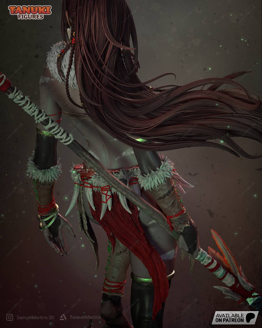 P站图纸印象馆 Tanuki Figures 英雄联盟 狂野女猎手 Tanuki Figures 英雄联盟 狂野女猎手