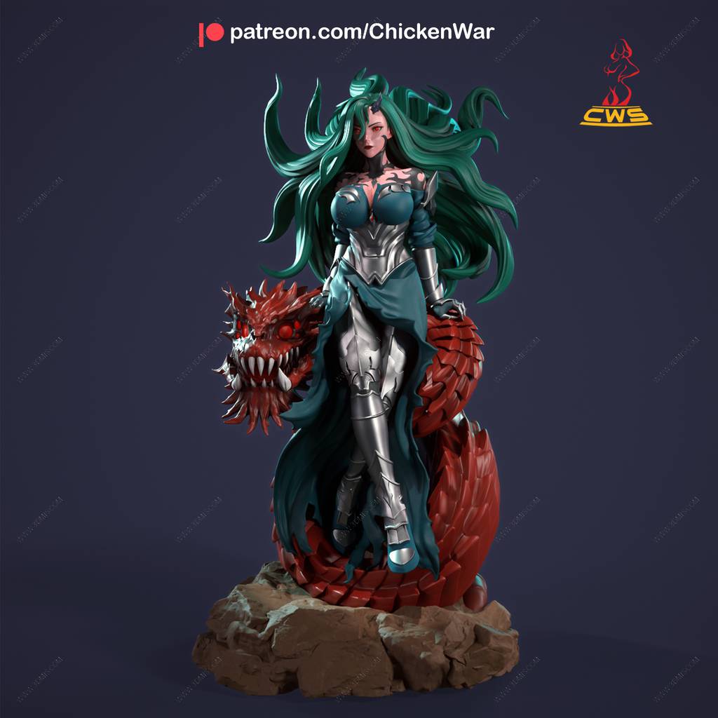 P站图纸印象馆 CW Studio 我独自升级 昆虫女王 奎雷沙 CW Studio 我独自升级 昆虫女王 奎雷沙