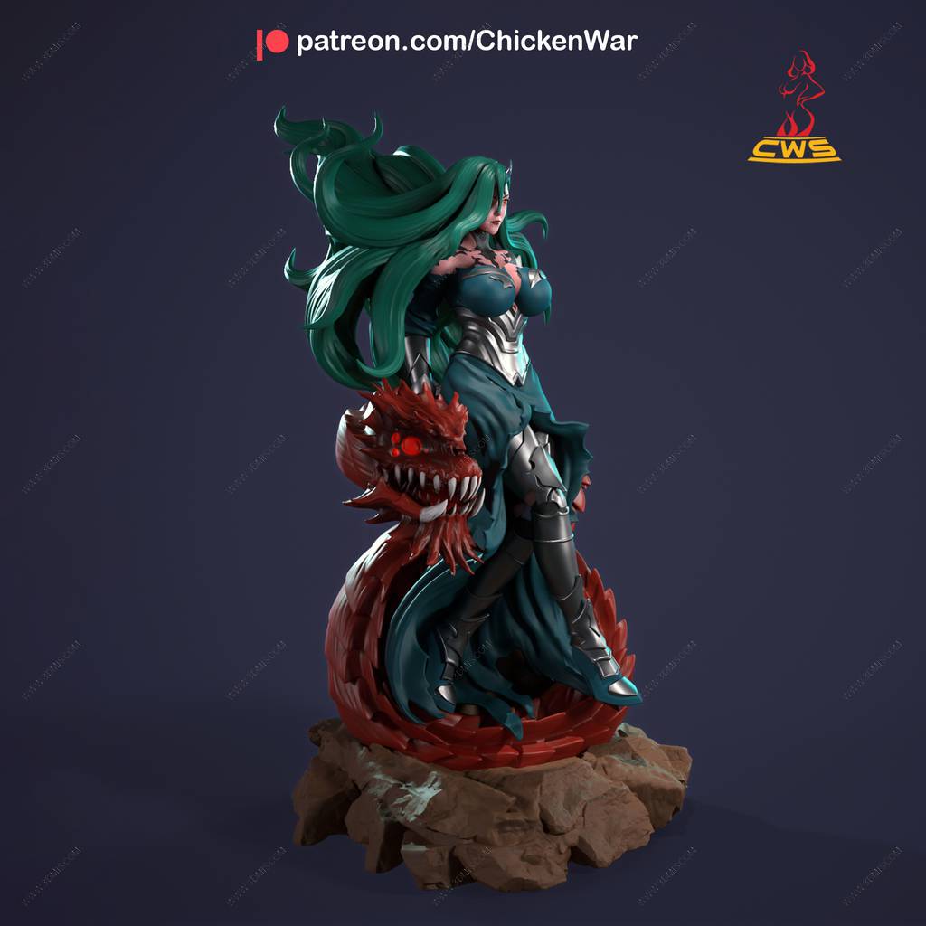 P站图纸印象馆 CW Studio 我独自升级 昆虫女王 奎雷沙 CW Studio 我独自升级 昆虫女王 奎雷沙