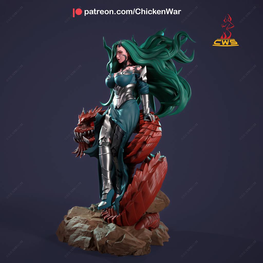 P站图纸印象馆 CW Studio 我独自升级 昆虫女王 奎雷沙 CW Studio 我独自升级 昆虫女王 奎雷沙