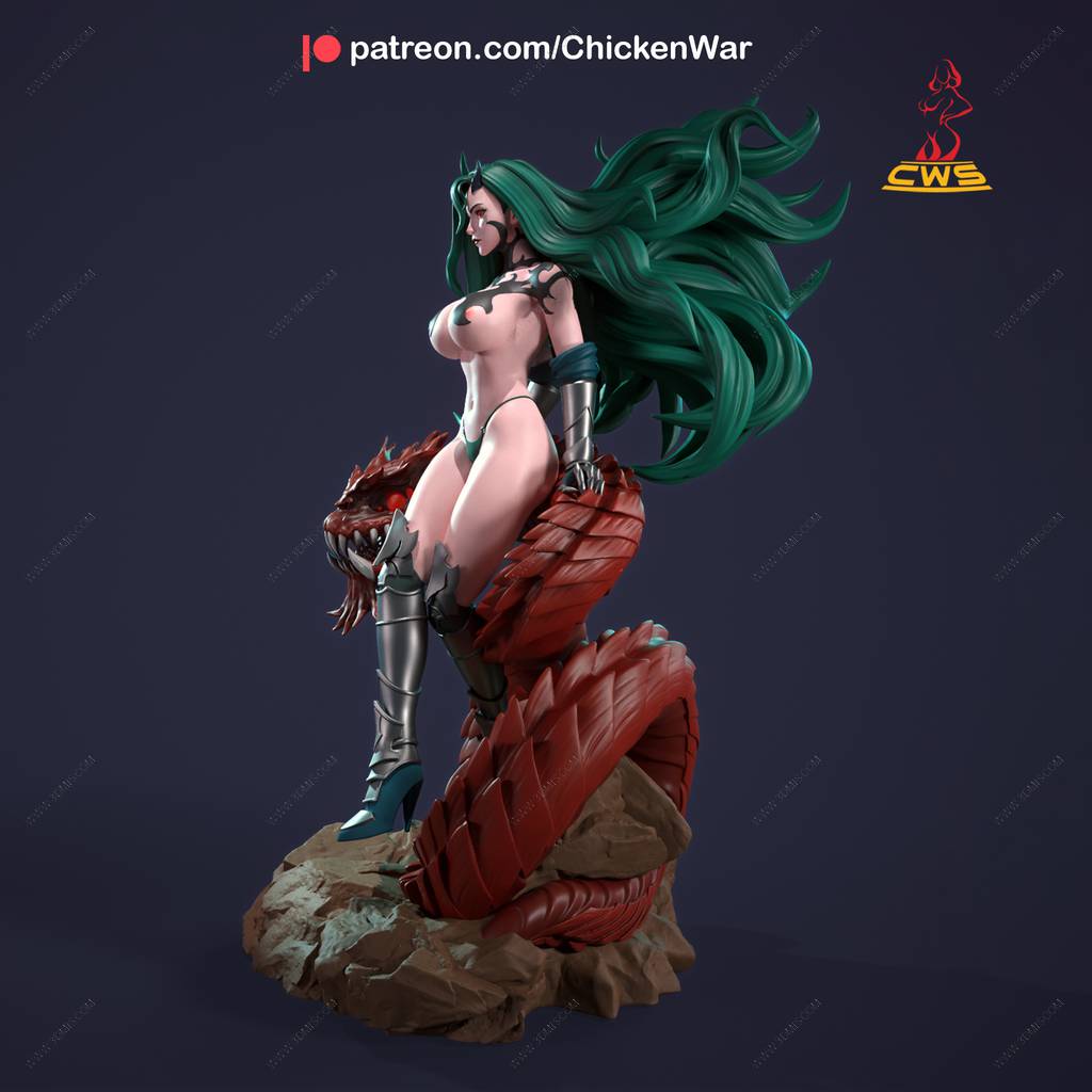 P站图纸印象馆 CW Studio 我独自升级 昆虫女王 奎雷沙 CW Studio 我独自升级 昆虫女王 奎雷沙