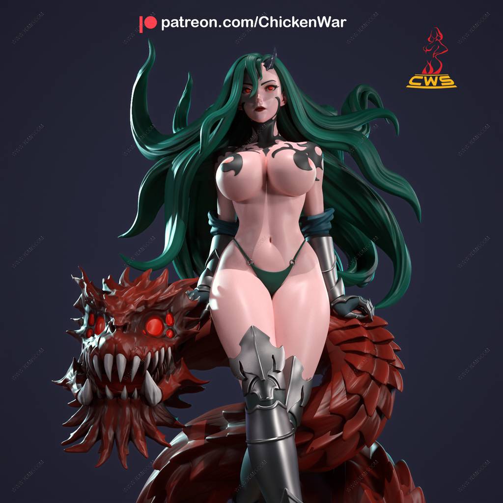 P站图纸印象馆 CW Studio 我独自升级 昆虫女王 奎雷沙 CW Studio 我独自升级 昆虫女王 奎雷沙