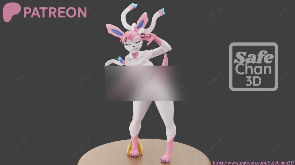 P站图纸印象馆 精灵宝可梦 仙子伊布 精灵宝可梦 仙子伊布