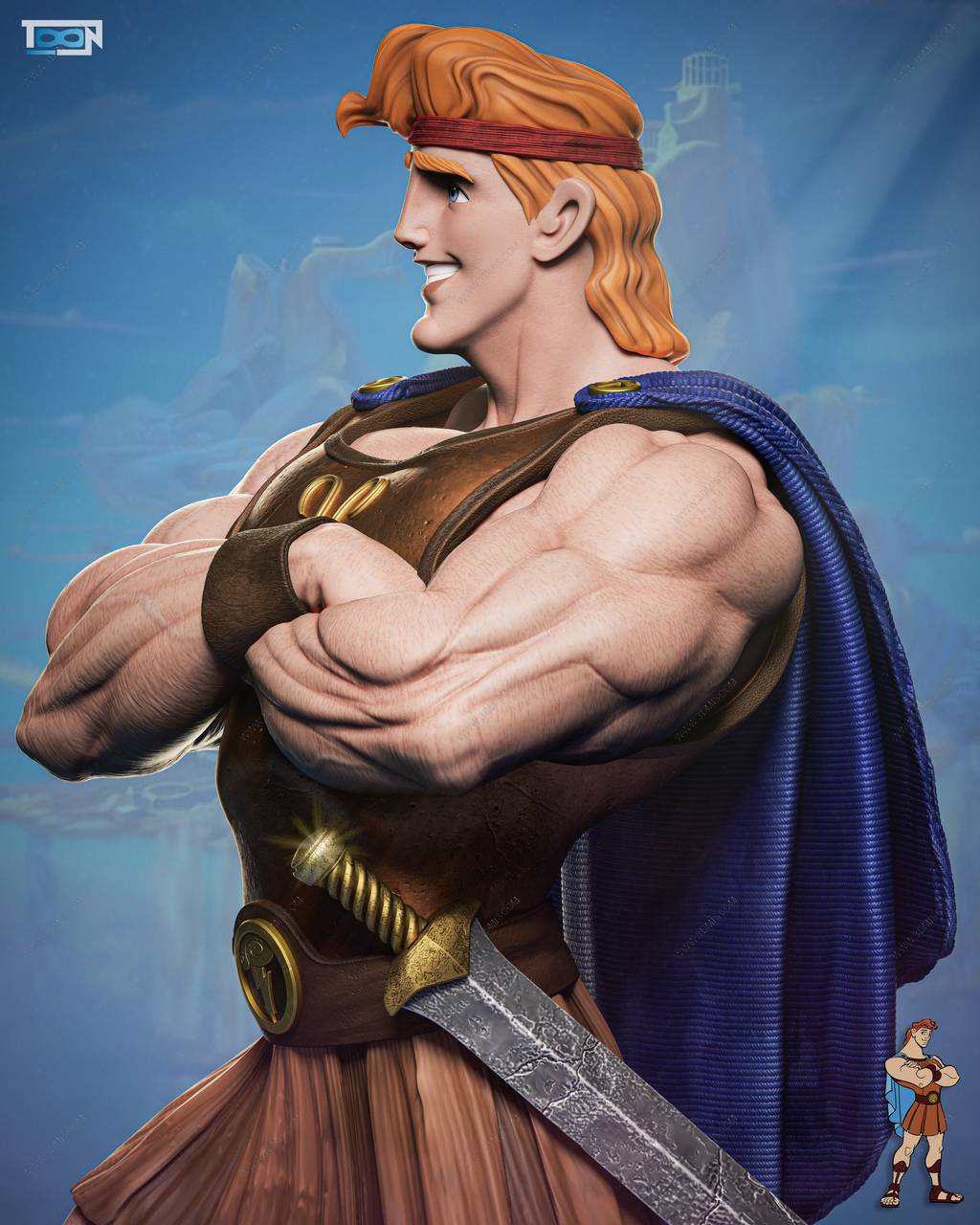 P站图纸印象馆 Toon Studios 从零到英雄 大力士 Toon Studios 从零到英雄 大力士