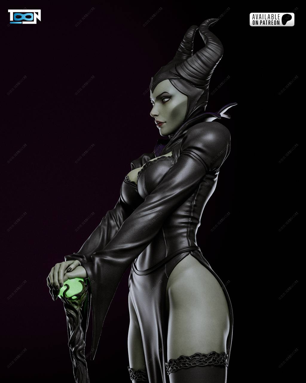 P站图纸印象馆 Toon Studios 沉睡魔咒 玛琳菲森 Toon Studios 沉睡魔咒 玛琳菲森