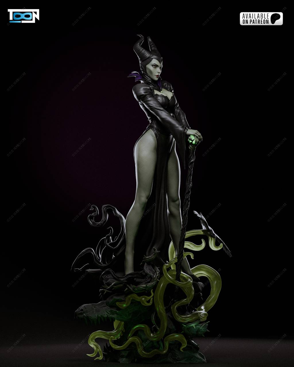 P站图纸印象馆 Toon Studios 沉睡魔咒 玛琳菲森 Toon Studios 沉睡魔咒 玛琳菲森