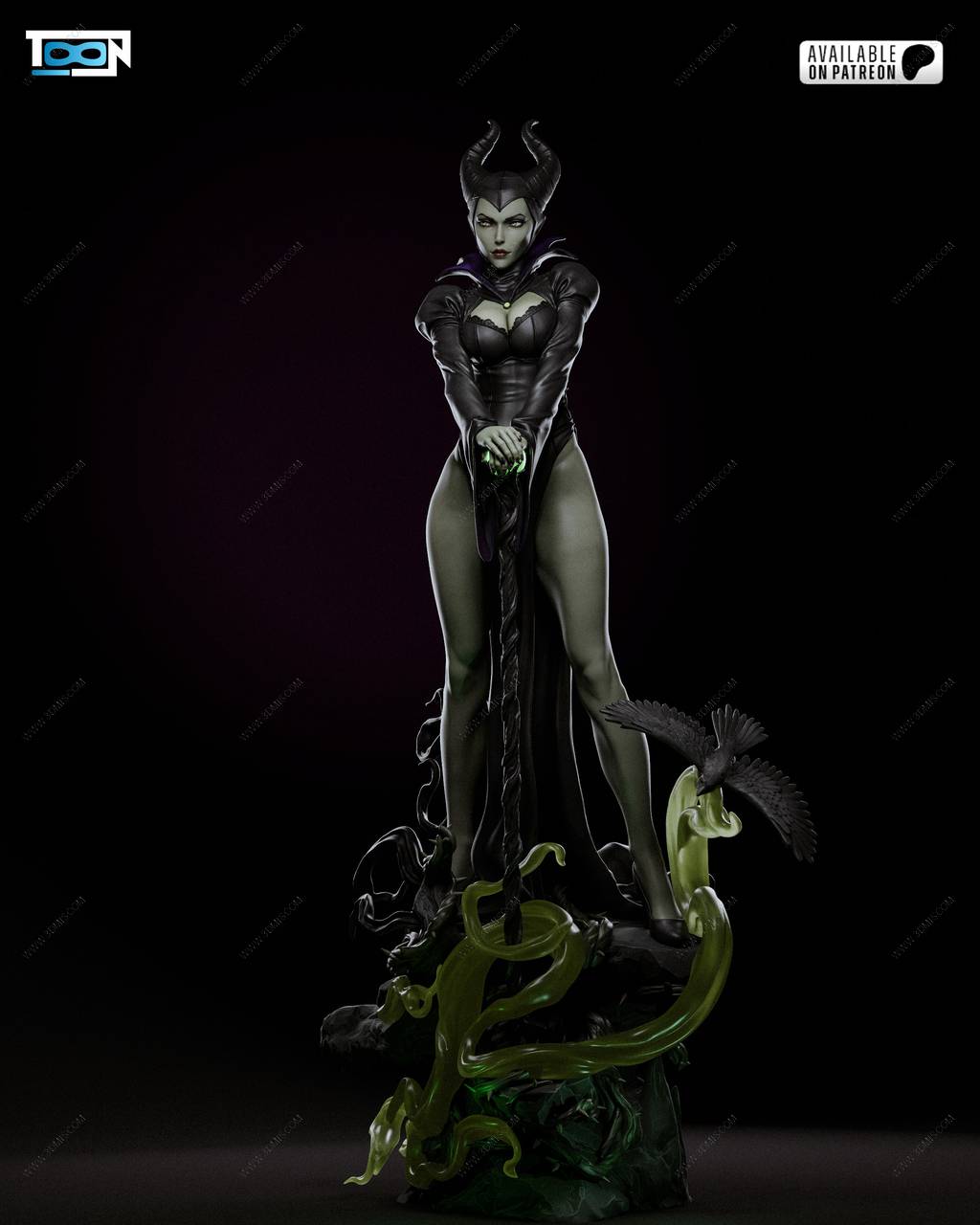 P站图纸印象馆 Toon Studios 沉睡魔咒 玛琳菲森 Toon Studios 沉睡魔咒 玛琳菲森