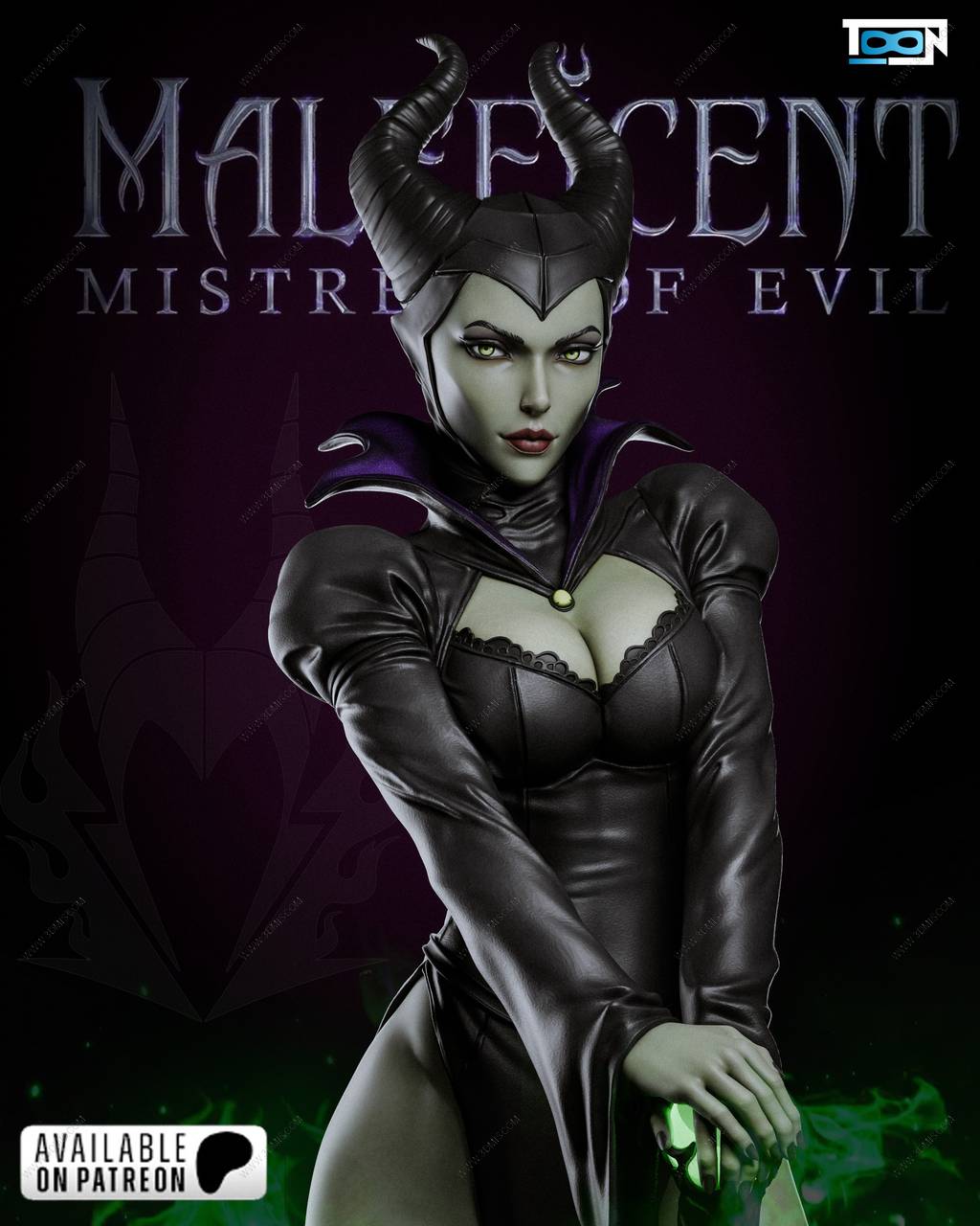 P站图纸印象馆 Toon Studios 沉睡魔咒 玛琳菲森 Toon Studios 沉睡魔咒 玛琳菲森