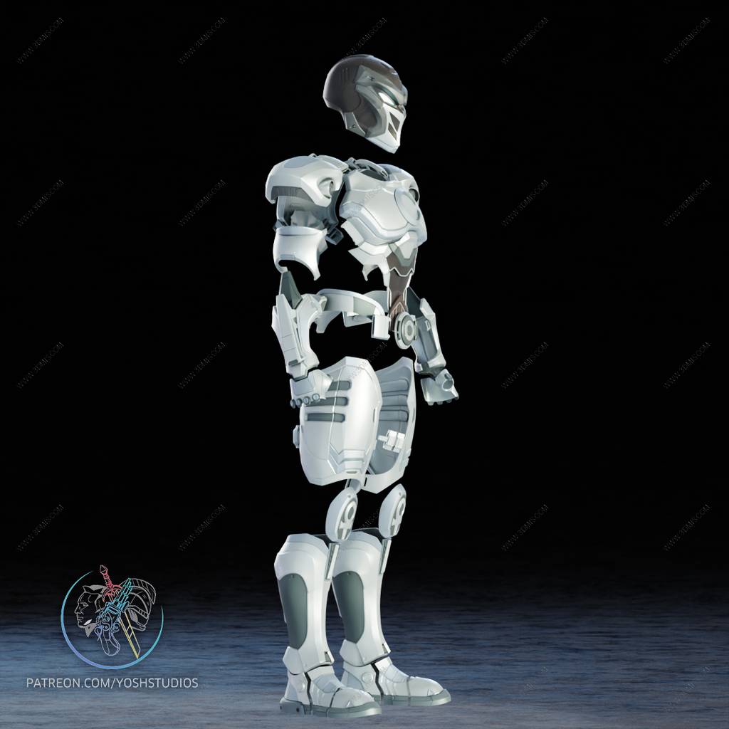 P站图纸印象馆 Yosh 漫威 月光骑士的盔甲 Yosh 漫威 月光骑士的盔甲