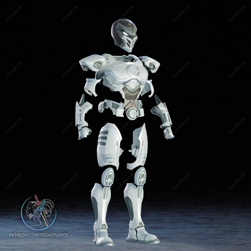 P站图纸印象馆 Yosh 漫威 月光骑士的盔甲 Yosh 漫威 月光骑士的盔甲