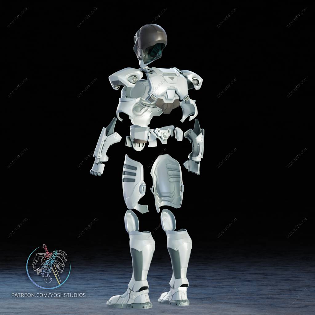 P站图纸印象馆 Yosh 漫威 月光骑士的盔甲 Yosh 漫威 月光骑士的盔甲