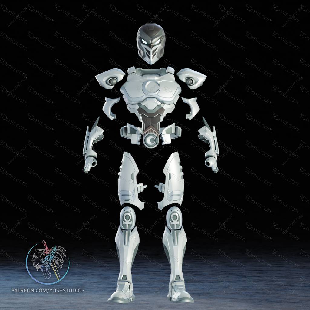 P站图纸印象馆 Yosh 漫威 月光骑士的盔甲 Yosh 漫威 月光骑士的盔甲