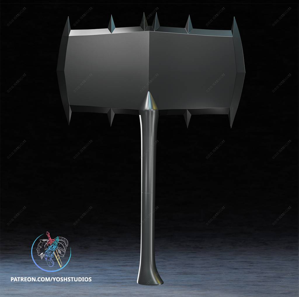 P站图纸印象馆 Yosh DC漫画 蝙蝠侠的斧头 Yosh DC漫画 蝙蝠侠的斧头