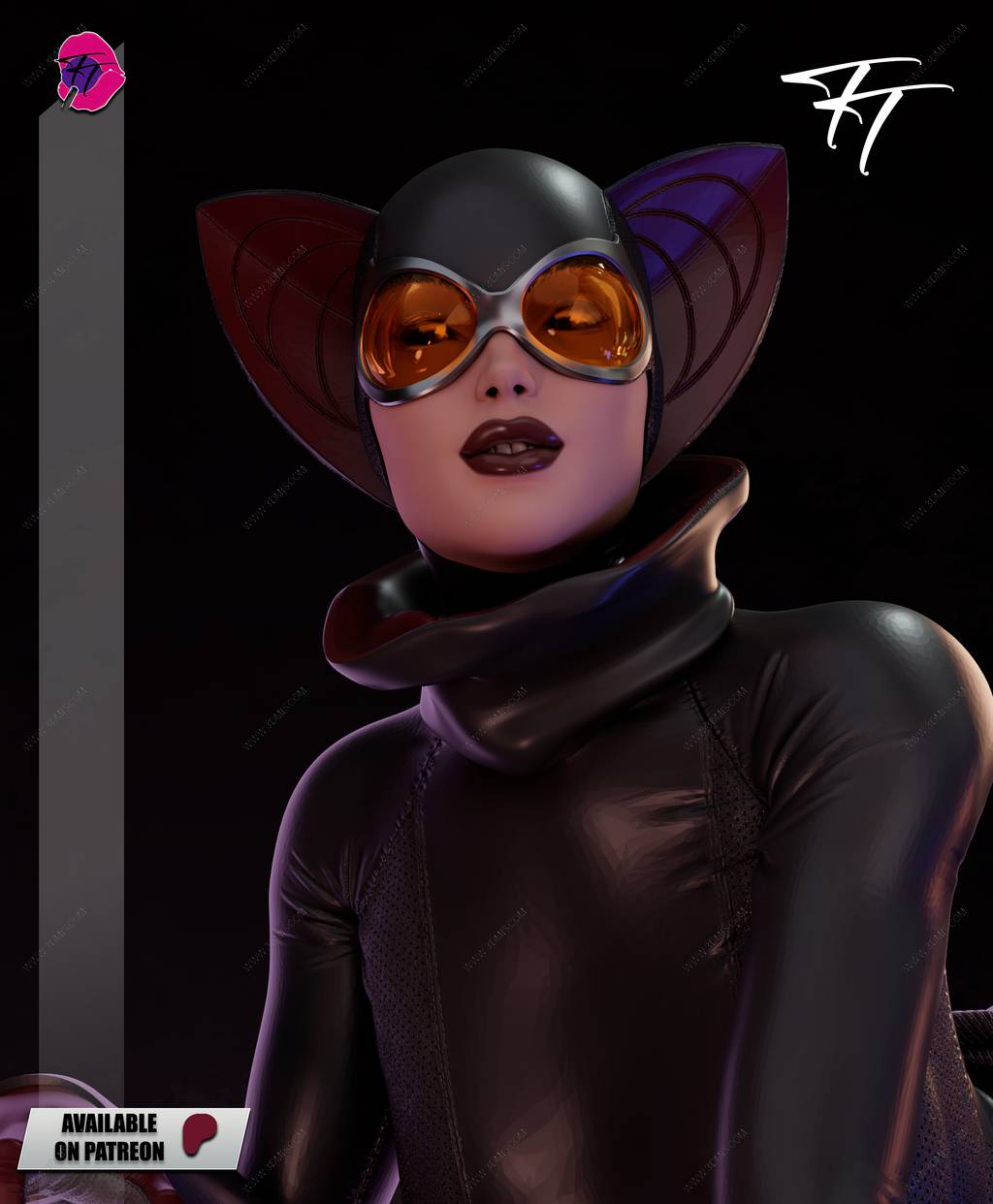 P站图纸印象馆 TT DC漫画 猫女 TT DC漫画 猫女