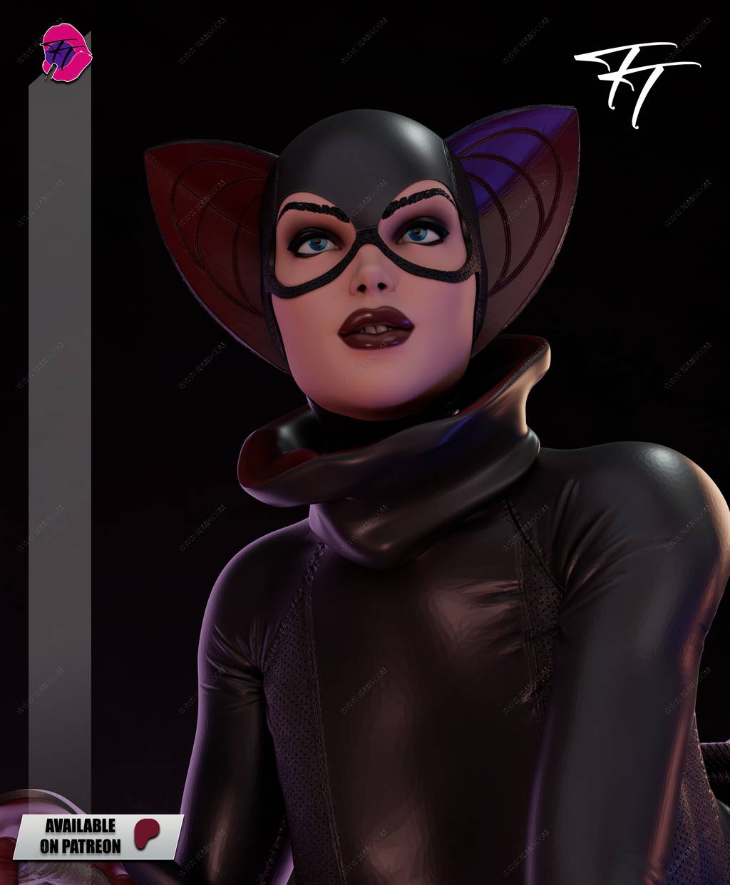 P站图纸印象馆 TT DC漫画 猫女 TT DC漫画 猫女