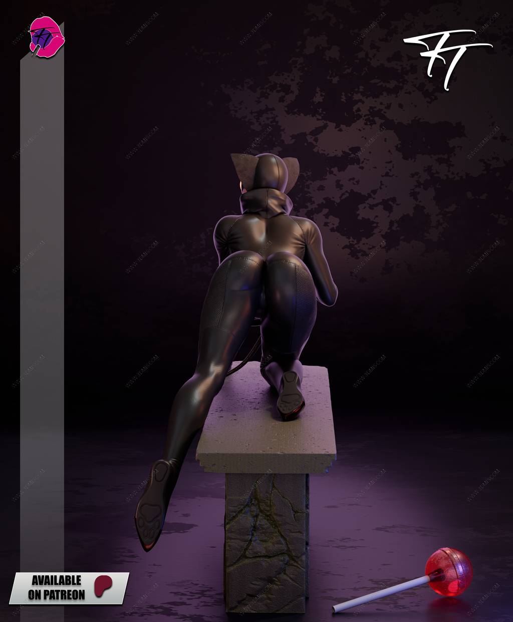 P站图纸印象馆 TT DC漫画 猫女 TT DC漫画 猫女