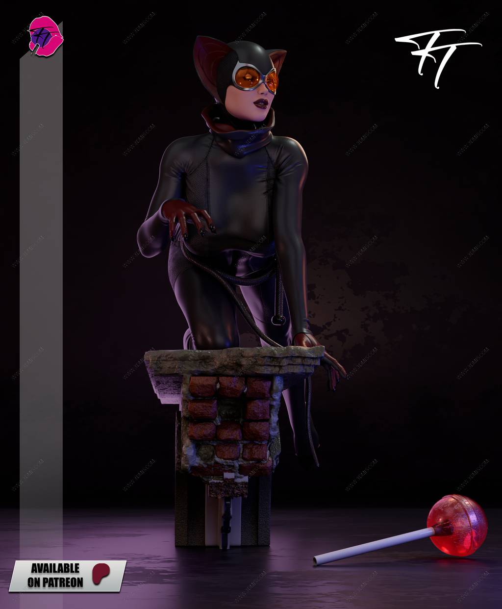 P站图纸印象馆 TT DC漫画 猫女 TT DC漫画 猫女