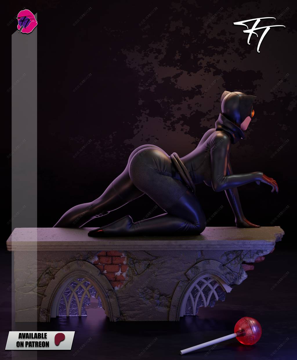 P站图纸印象馆 TT DC漫画 猫女 TT DC漫画 猫女