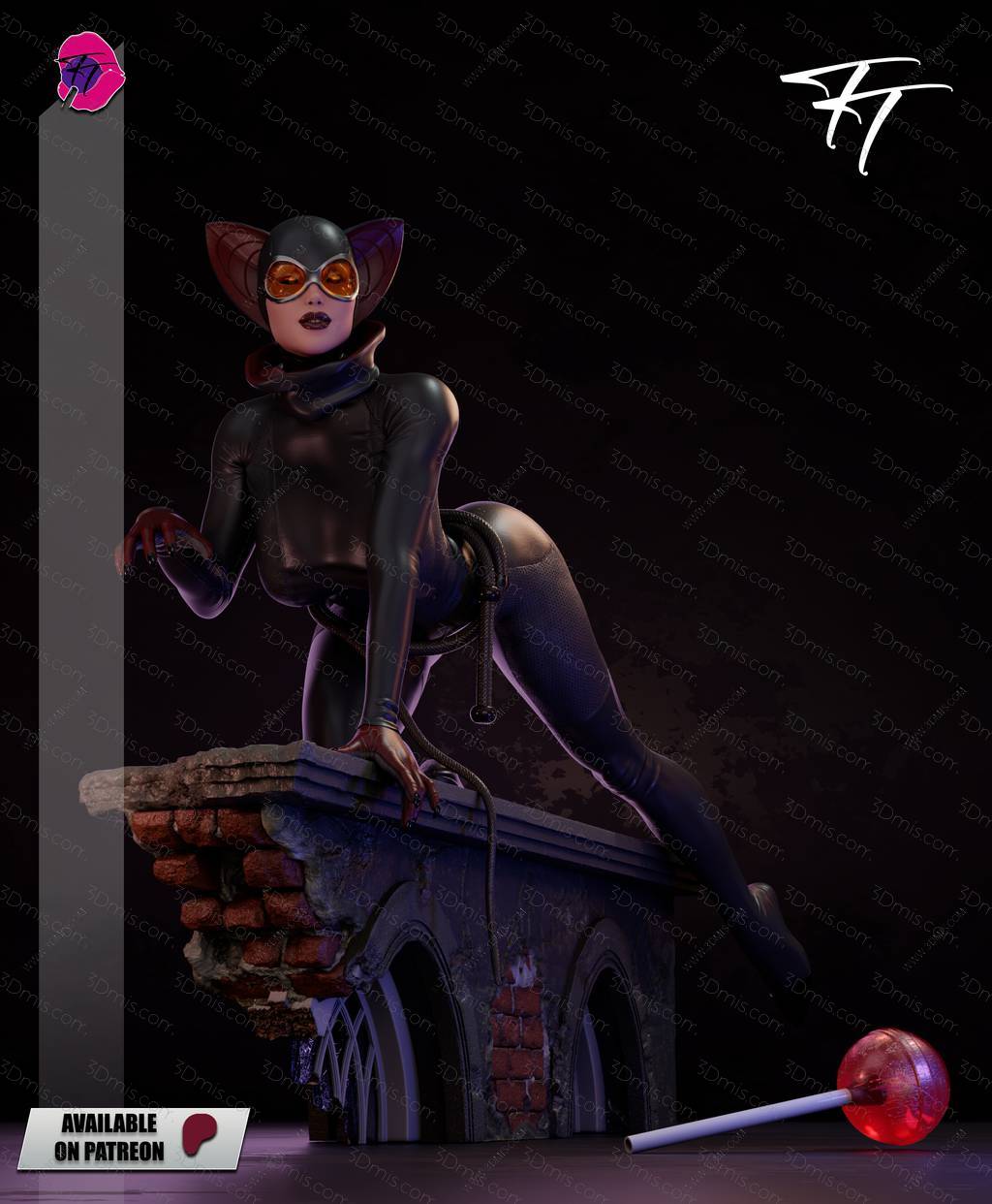 P站图纸印象馆 TT DC漫画 猫女 TT DC漫画 猫女