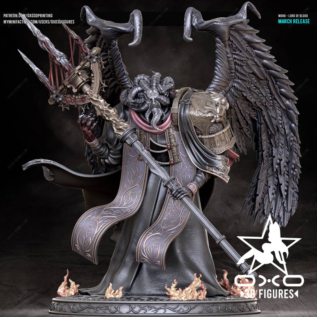 P站图纸印象馆 OXO3D 艾尔登法环 蒙格 OXO3D 艾尔登法环 蒙格