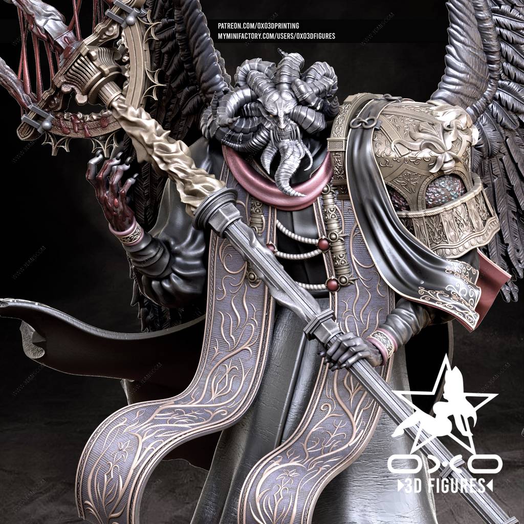 P站图纸印象馆 OXO3D 艾尔登法环 蒙格 OXO3D 艾尔登法环 蒙格