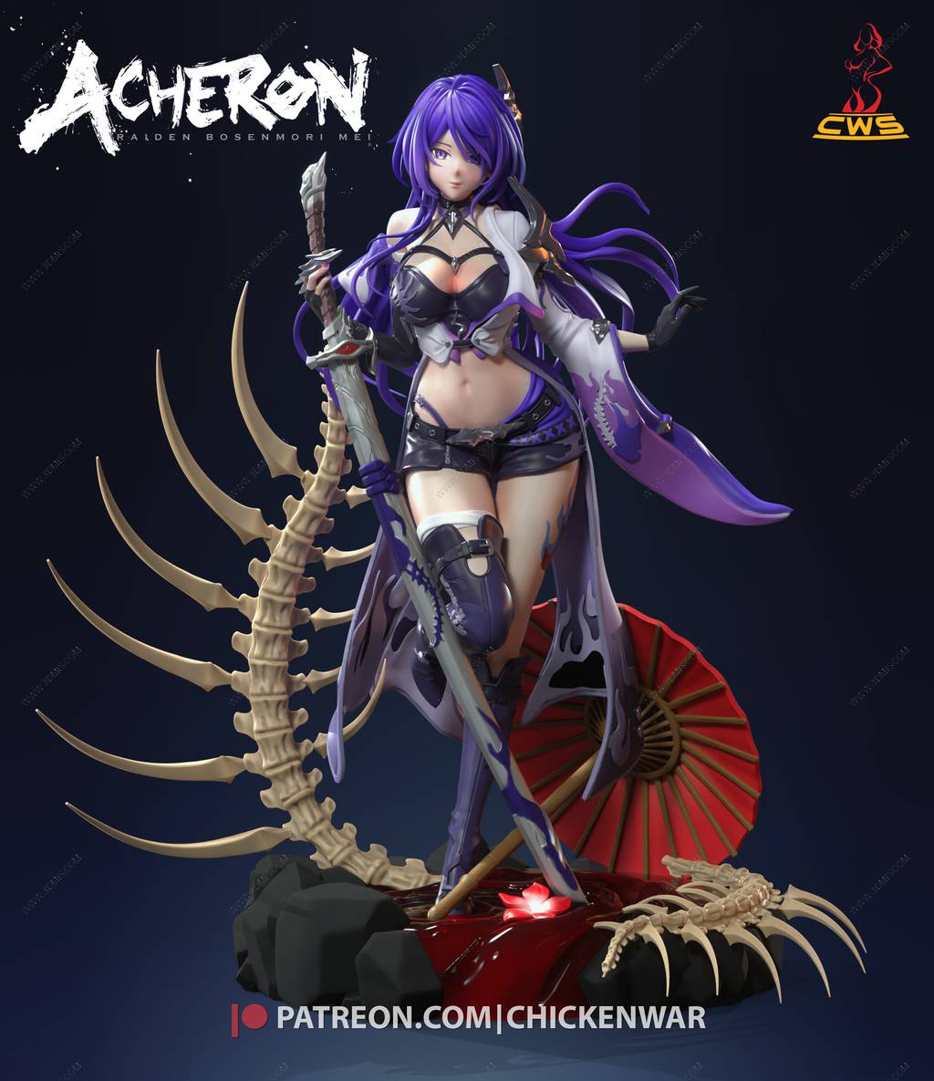 P站图纸印象馆 CW Studio 崩坏:星穹铁道 黄泉 CW Studio 崩坏:星穹铁道 黄泉