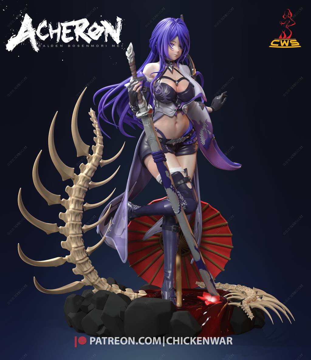 P站图纸印象馆 CW Studio 崩坏:星穹铁道 黄泉 CW Studio 崩坏:星穹铁道 黄泉