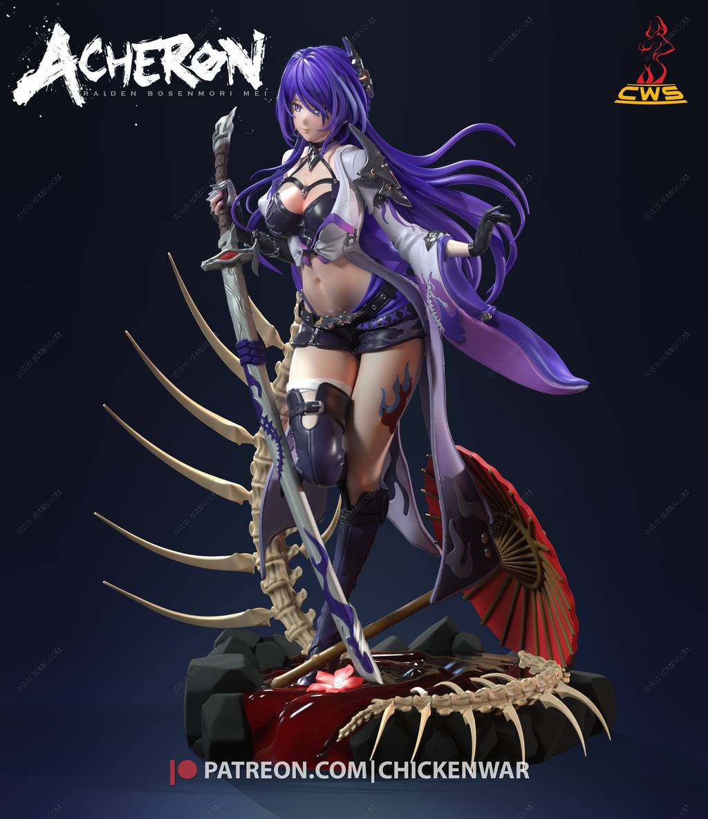 P站图纸印象馆 CW Studio 崩坏:星穹铁道 黄泉 CW Studio 崩坏:星穹铁道 黄泉