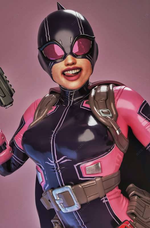 P站图纸印象馆 漫威 格温侍 漫威 格温侍