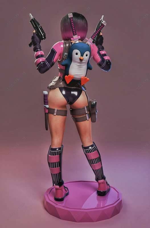 P站图纸印象馆 漫威 格温侍 漫威 格温侍