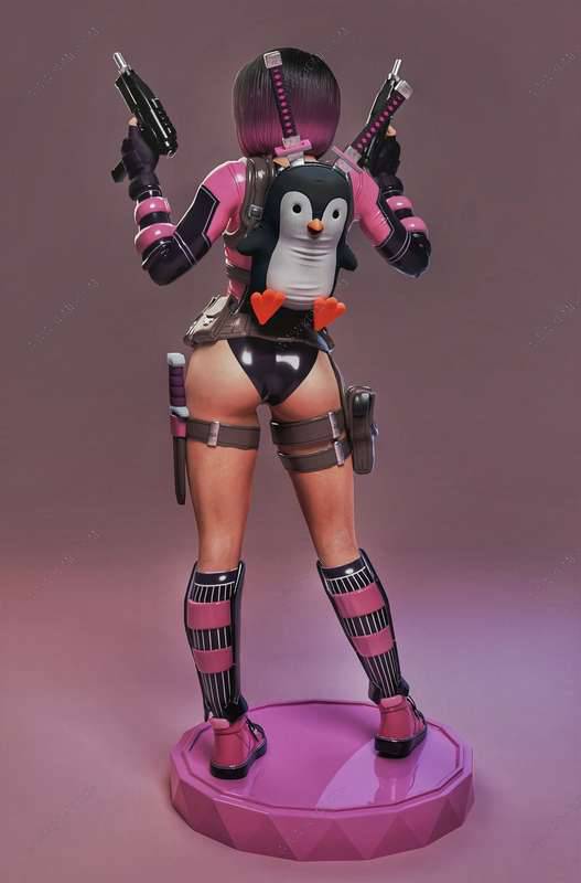 P站图纸印象馆 漫威 格温侍 漫威 格温侍