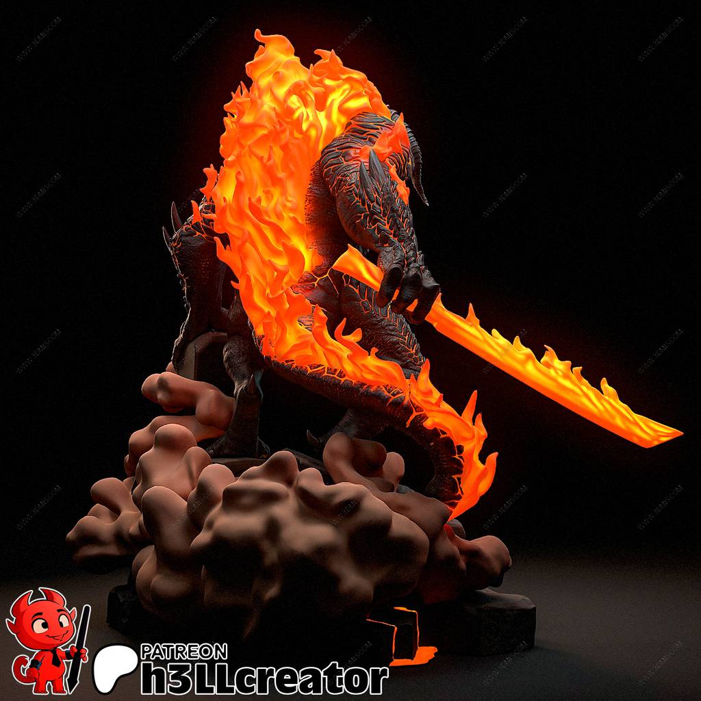 P站图纸印象馆 H3LL 指环王 炎魔 H3LL 指环王 炎魔