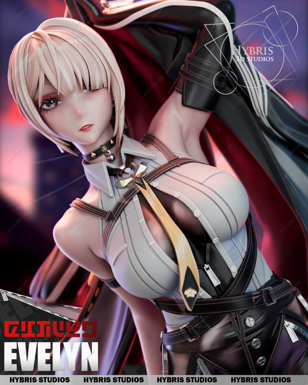 P站图纸印象馆 Hybris 绝区零 伊芙琳 Hybris 绝区零 伊芙琳