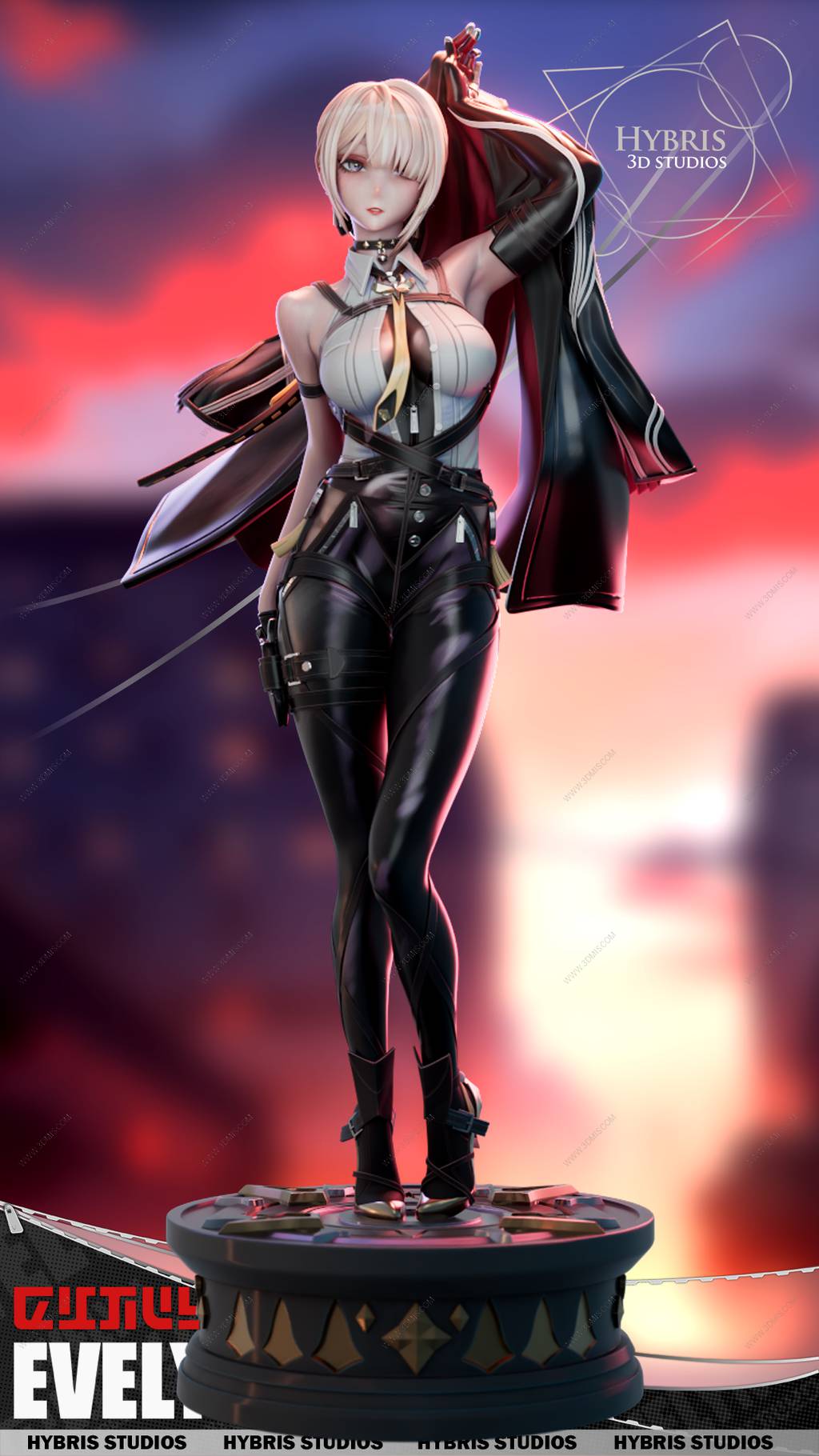 P站图纸印象馆 Hybris 绝区零 伊芙琳 Hybris 绝区零 伊芙琳