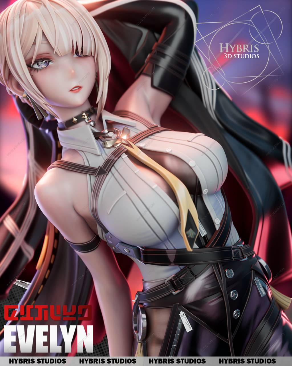 P站图纸印象馆 Hybris 绝区零 伊芙琳 Hybris 绝区零 伊芙琳