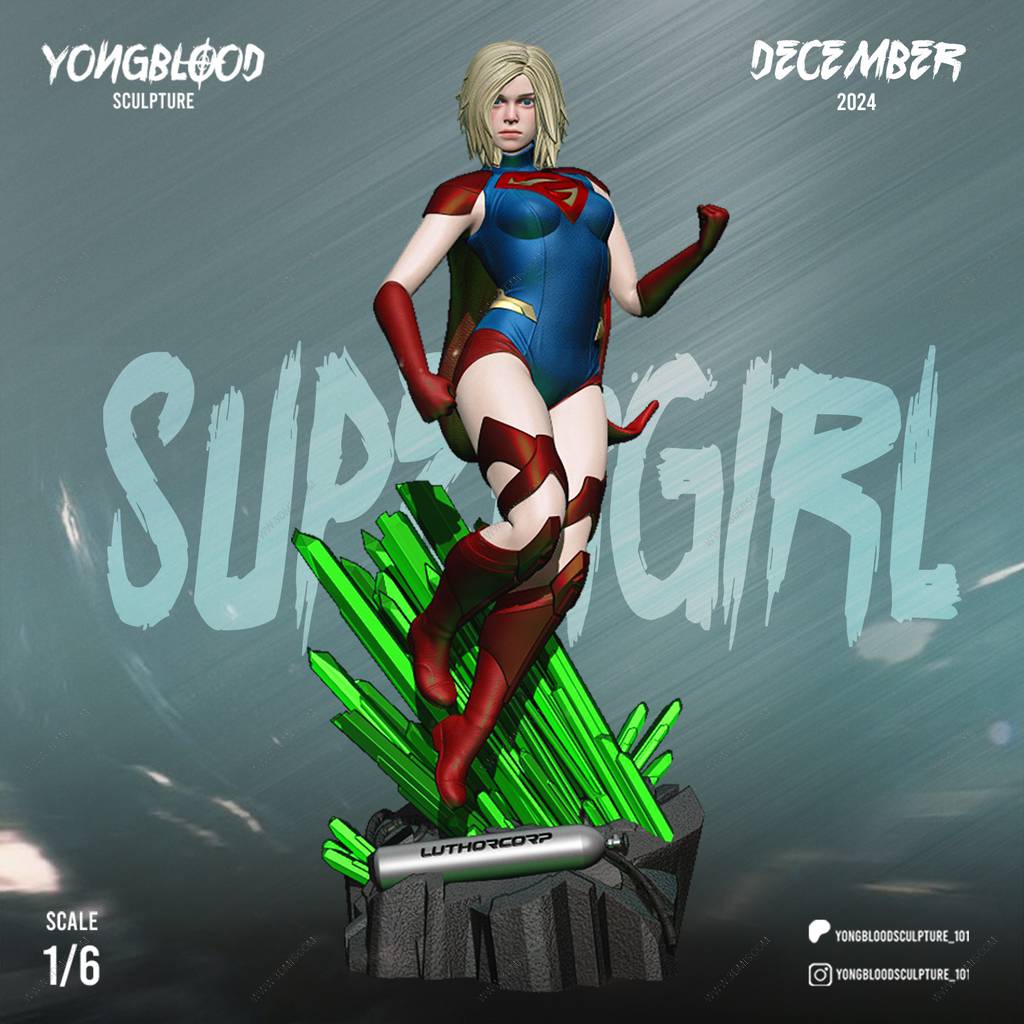 P站图纸印象馆 Yongblood Sculpture DC漫画 女超人 Yongblood Sculpture DC漫画 女超人