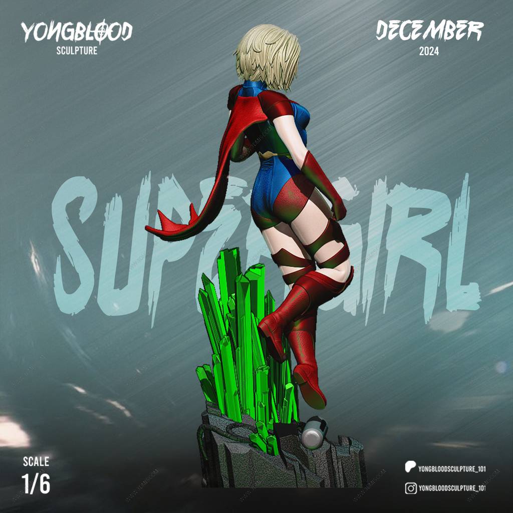 P站图纸印象馆 Yongblood Sculpture DC漫画 女超人 Yongblood Sculpture DC漫画 女超人