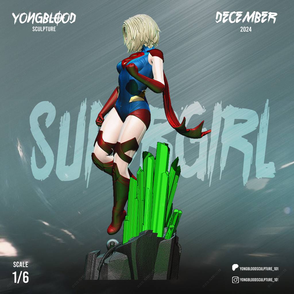 P站图纸印象馆 Yongblood Sculpture DC漫画 女超人 Yongblood Sculpture DC漫画 女超人