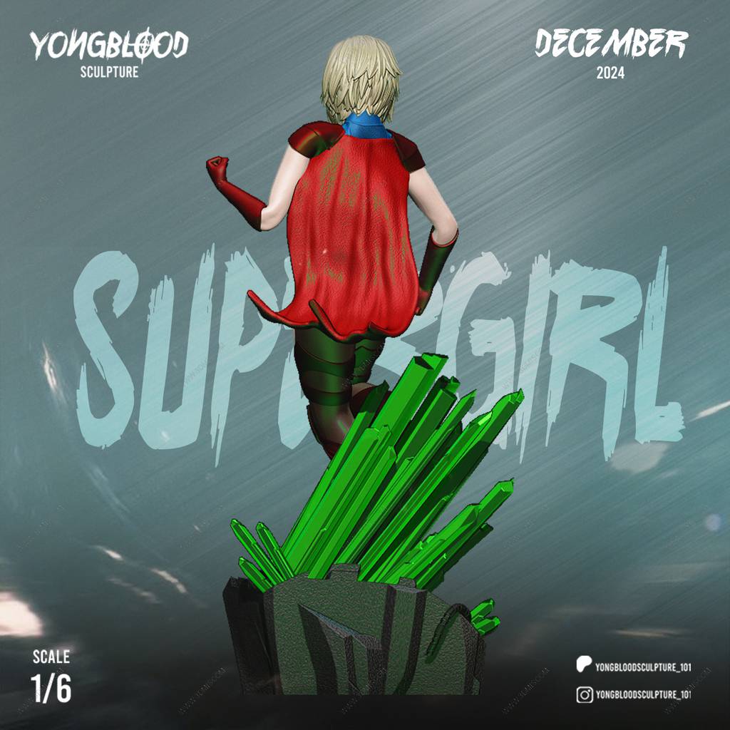 P站图纸印象馆 Yongblood Sculpture DC漫画 女超人 Yongblood Sculpture DC漫画 女超人