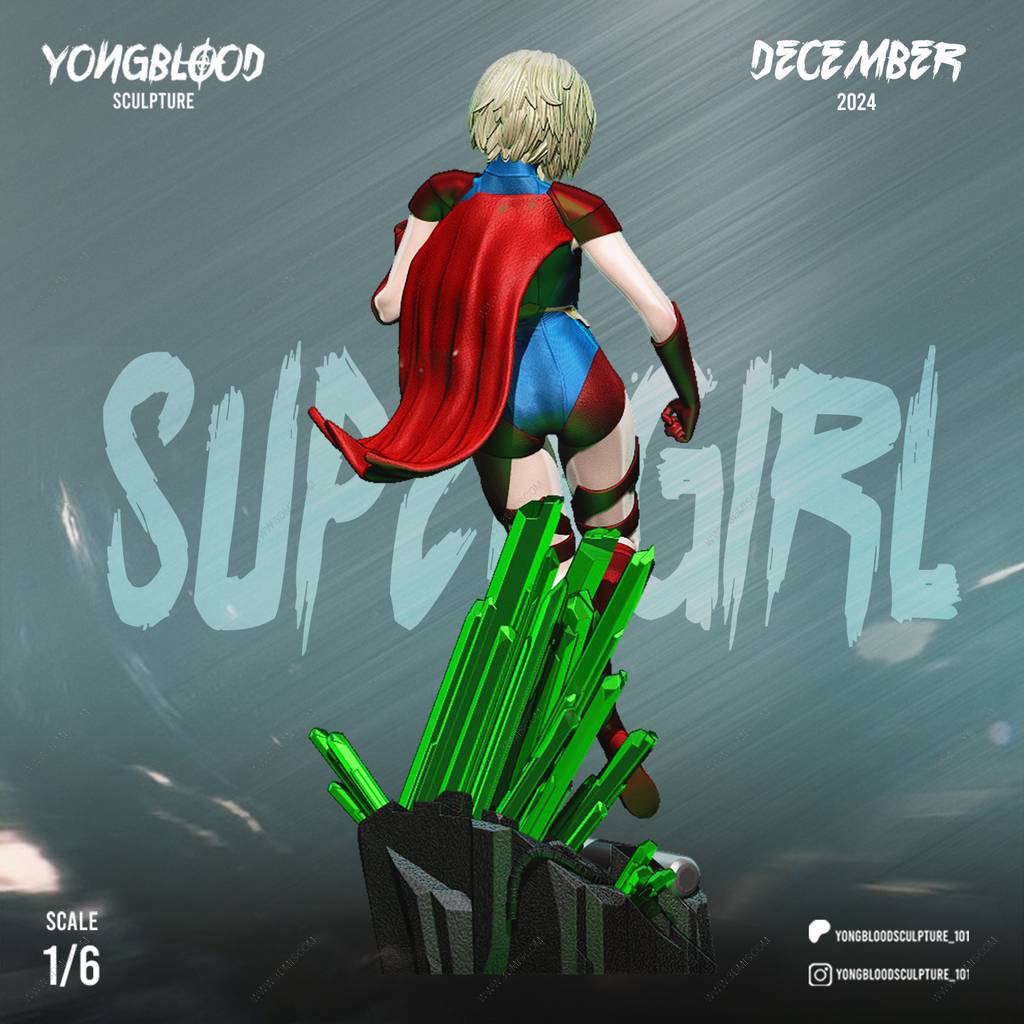 P站图纸印象馆 Yongblood Sculpture DC漫画 女超人 Yongblood Sculpture DC漫画 女超人