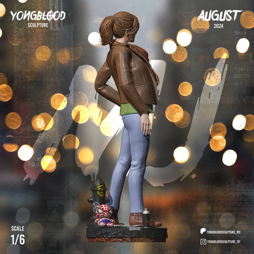 P站图纸印象馆 Yongblood Sculpture 漫威 玛丽·简·沃森 Yongblood Sculpture 漫威 玛丽·简·沃森