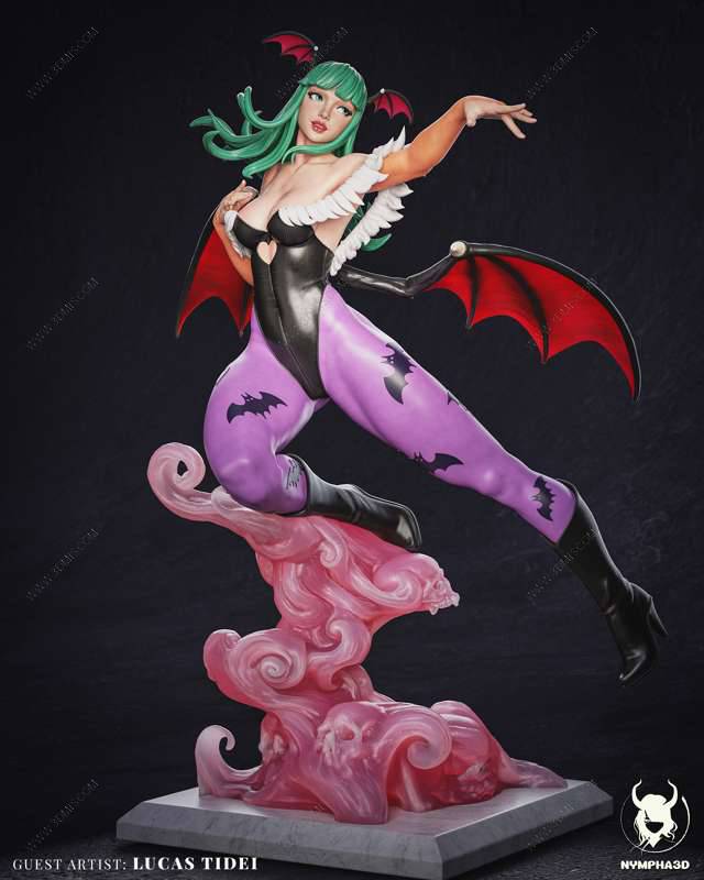P站图纸印象馆 NYMPHA 3D 恶魔战士 莫莉卡 NYMPHA 3D 恶魔战士 莫莉卡